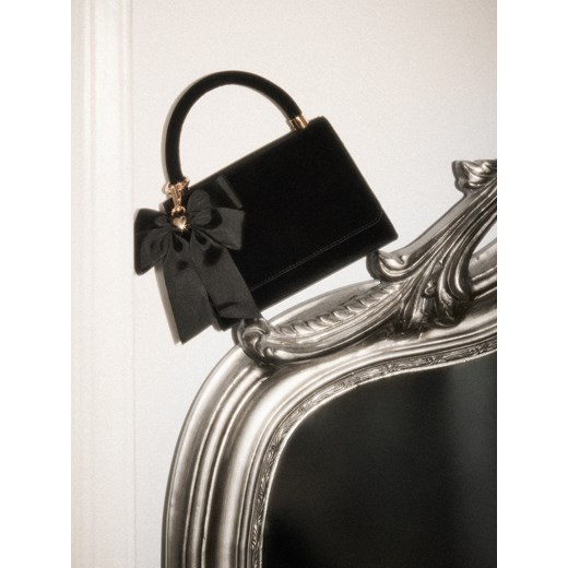 Mohito - Torebka z kokardą - czarny Mohito ONE SIZE Mohito