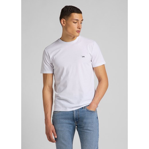 MESKA KOSZULKA LEE SS PATCH LOGO TEE WHITE 112113578 ze sklepu YouNeedit.pl w kategorii T-shirty męskie - zdjęcie 187690821
