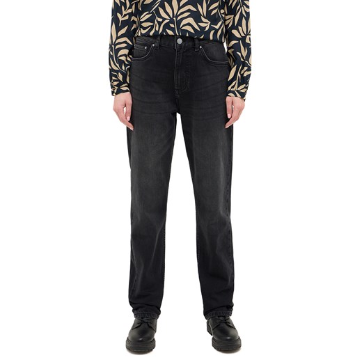 Damskie Spodnie Jeansowe Mustang Style Brooks Straight Denim Black 1016922 4000 840 ze sklepu YouNeedit.pl w kategorii Jeansy damskie - zdjęcie 187690911