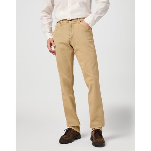 MESKIE SPODNIE WRANGLER GREENSBORO RUSTIC RUSSET 112362436 ze sklepu YouNeedit.pl w kategorii Jeansy męskie - zdjęcie 187691001