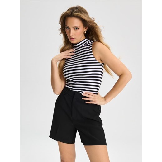 Sinsay - Top w prążki - wielobarwny ze sklepu Sinsay w kategorii Bluzki damskie - zdjęcie 187691924