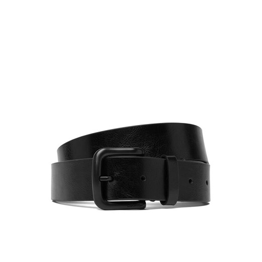 Calvin Klein Pasek Męski Round Buckle Tumbled 35 Mm LV04D7041G Czarny ze sklepu MODIVO w kategorii Paski męskie - zdjęcie 187692301