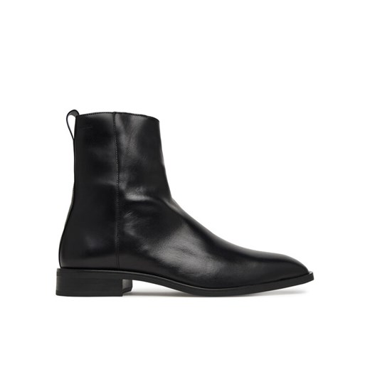Calvin Klein Kozaki Slim Clean Zip Boot Lth HM0HM02007 Czarny ze sklepu MODIVO w kategorii Buty zimowe męskie - zdjęcie 187692361
