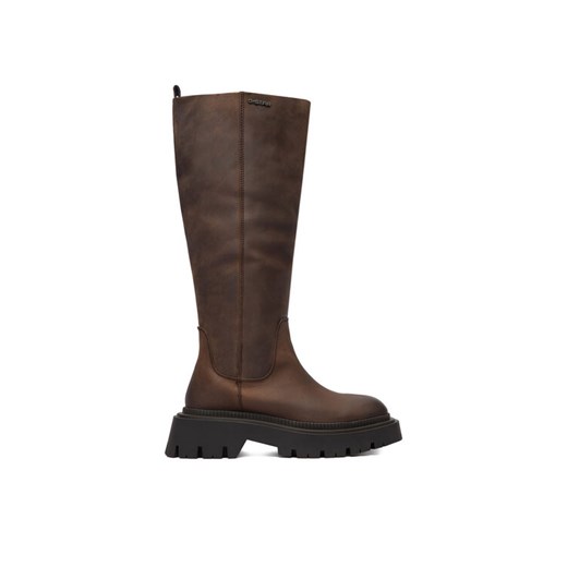 G-Star Raw Kozaki CEO-WI34-JOSIA-01 Brązowy ze sklepu MODIVO w kategorii Kozaki damskie - zdjęcie 187692362