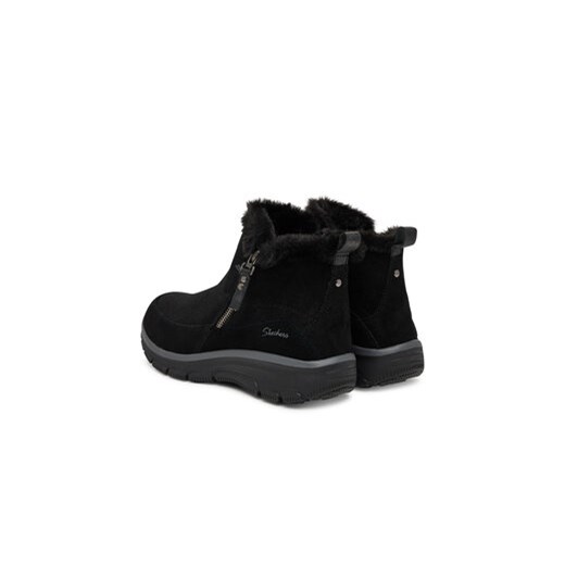 Skechers Botki Easy Going 167862/BLK Czarny Skechers 37_5 MODIVO