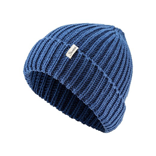 Sterntaler Dzianinowa czapka w kolorze niebieskim ze sklepu Limango Polska w kategorii Czapki dziecięce - zdjęcie 187693504