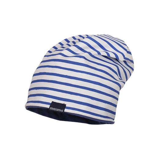 MaxiMo Dwustronna czapka beanie w kolorze granatowo-białym ze sklepu Limango Polska w kategorii Czapki dziecięce - zdjęcie 187693531