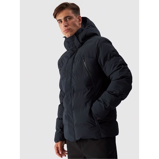 4F Kurtka puchowa w kolorze czarnym ze sklepu Limango Polska w kategorii Kurtki męskie - zdjęcie 187693702