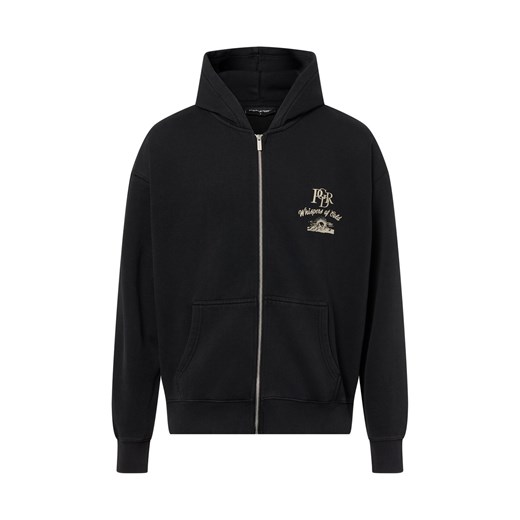 PEGADOR Bluza męska - Gubbio Mężczyźni czarny jednolity ze sklepu vangraaf w kategorii Bluzy męskie - zdjęcie 187695134