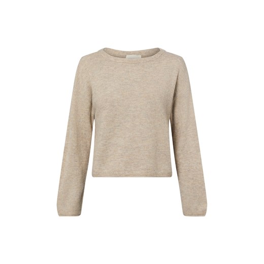 Msch Copenhagen Damski sweter z dzianiny z zawartością alpaki - MSCHKellsey Algeria Kobiety melanżowy jednolity ze sklepu vangraaf w kategorii Swetry damskie - zdjęcie 187695140