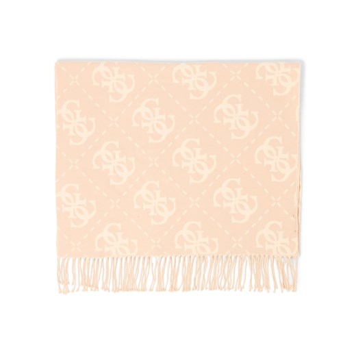 GUESS Damski szalik z dzianiny Kobiety Sztuczne włókno beżowy wzorzysty ze sklepu vangraaf w kategorii Szaliki i chusty damskie - zdjęcie 187695220