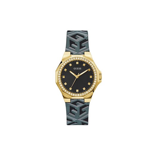 Zegarek Guess Avril GW0598L2 Czarny ze sklepu eobuwie.pl w kategorii Zegarki - zdjęcie 187696191