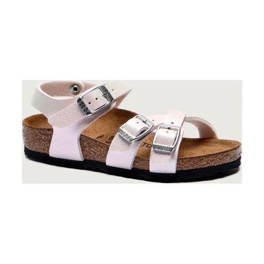 Birkenstock Sandały Kumba | z dodatkiem skóry | narrow fit ze sklepu Gomez Fashion Store w kategorii Sandały dziecięce - zdjęcie 187696792