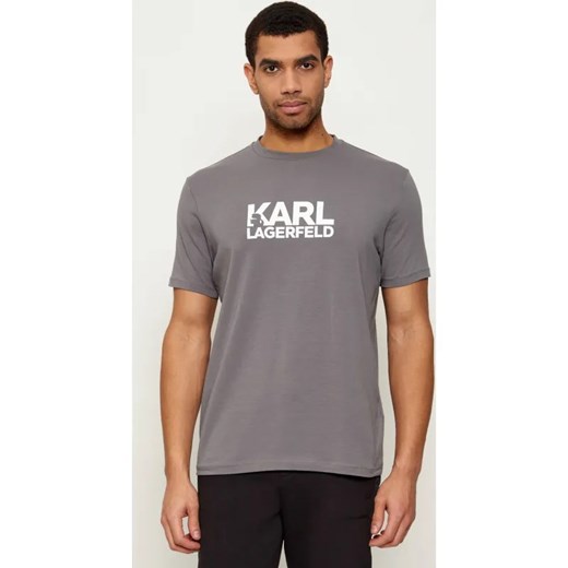 Karl Lagerfeld T-shirt | Regular Fit ze sklepu Gomez Fashion Store w kategorii T-shirty męskie - zdjęcie 187696914