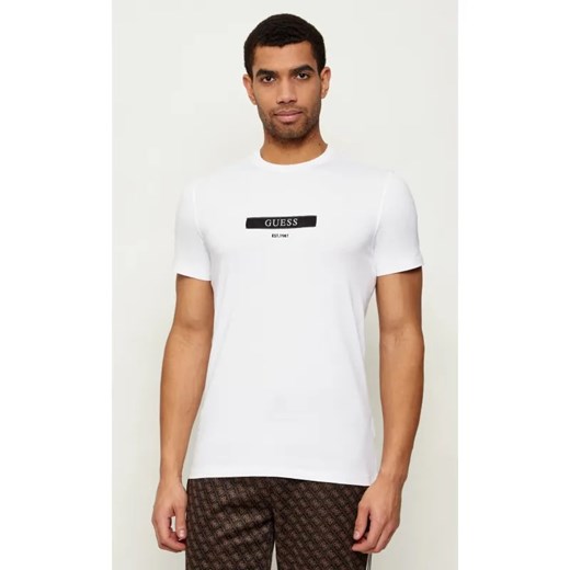 GUESS T-shirt | Slim Fit ze sklepu Gomez Fashion Store w kategorii T-shirty męskie - zdjęcie 187698291