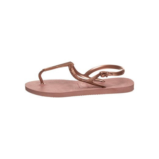 Havaianas Sandały w kolorze jasnobrązowym ze sklepu Limango Polska w kategorii Sandały damskie - zdjęcie 187698323