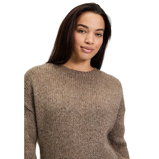 CARTOON Sweter w kolorze jasnobrązowym Cartoon 38 wyprzedaż Limango Polska