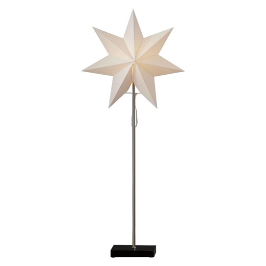 STAR Trading Lampa stojąca &quot;Totto&quot; w kolorze czarno-białym - 34 x 80 cm ze sklepu Limango Polska w kategorii Oświetlenie - zdjęcie 187698664