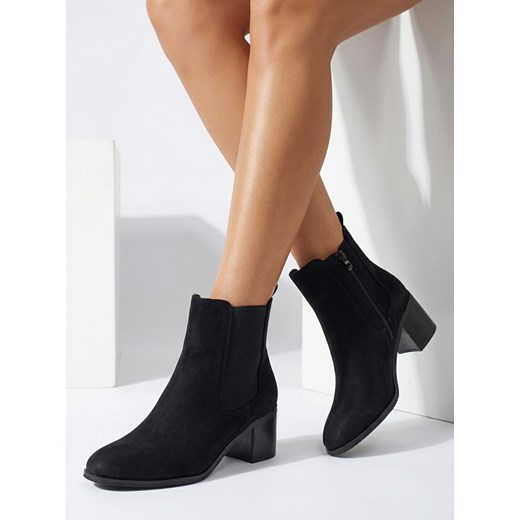 Royalfashion Damskie botki Tewiz ze sklepu royalfashion.pl w kategorii Botki - zdjęcie 187698822