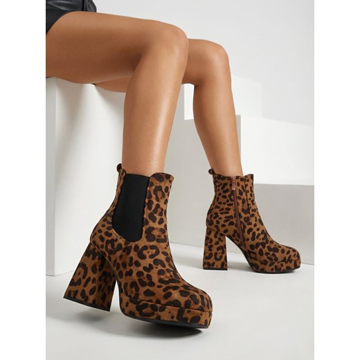 Royalfashion Botki damskie na słupku Tonia ze sklepu royalfashion.pl w kategorii Botki - zdjęcie 187698921