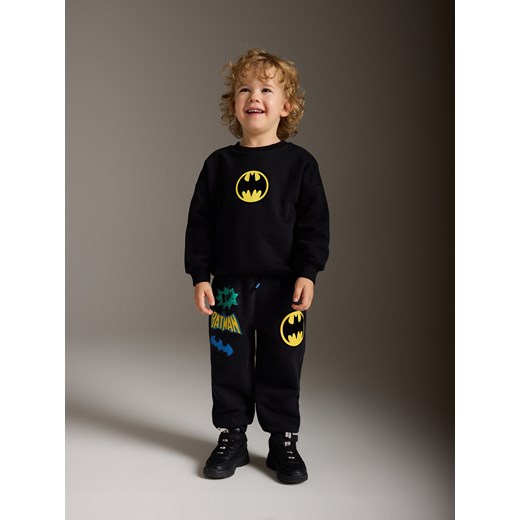 Reserved - Spodnie jogger Batman - czarny ze sklepu Reserved w kategorii Spodnie chłopięce - zdjęcie 187699294