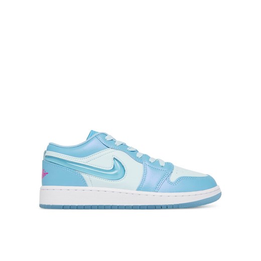 Nike Sneakersy Air Jordan 1 Low FN7366 Niebieski ze sklepu MODIVO w kategorii Buty sportowe dziecięce - zdjęcie 187699634