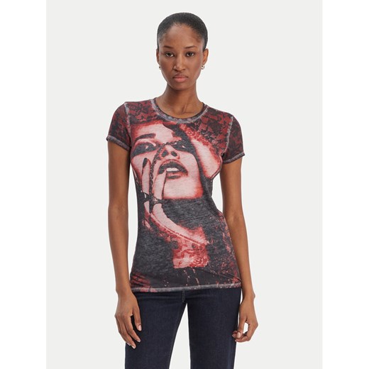 Guess T-Shirt W6RI50 KCCG0 Kolorowy Regular Fit ze sklepu MODIVO w kategorii Bluzki damskie - zdjęcie 187699642