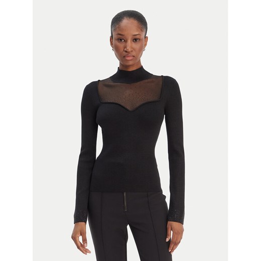 Guess Sweter W6RR45 Z4842 Czarny Regular Fit ze sklepu MODIVO w kategorii Swetry damskie - zdjęcie 187699644