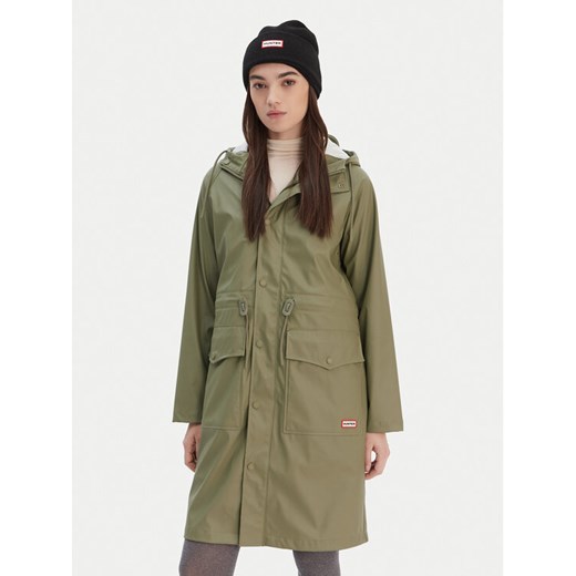 Hunter Parka Janna HARW0021242 Khaki Regular Fit ze sklepu MODIVO w kategorii Parki damskie - zdjęcie 187699651
