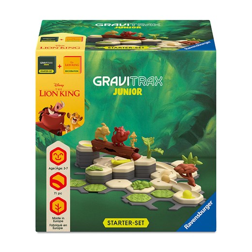 Ravensburger GraviTrax Junior &quot;LionKing&quot; - 3+ ze sklepu Limango Polska w kategorii Zabawki - zdjęcie 187700793