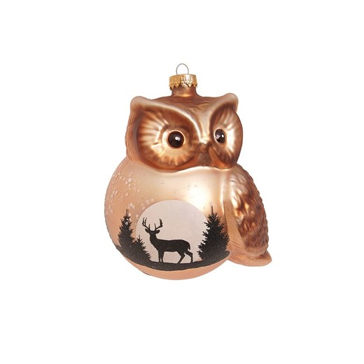 Krebs Glas Lauscha Ozdoba choinkowa w kolorze brązowym - wys. 11 cm ze sklepu Limango Polska w kategorii Dekoracje bożonarodzeniowe - zdjęcie 187700921