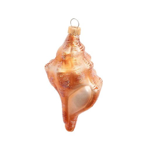 Krebs Glas Lauscha Ozdoba choinkowa w kolorze jasnobrązowym - wys. 12 cm ze sklepu Limango Polska w kategorii Dekoracje bożonarodzeniowe - zdjęcie 187700922