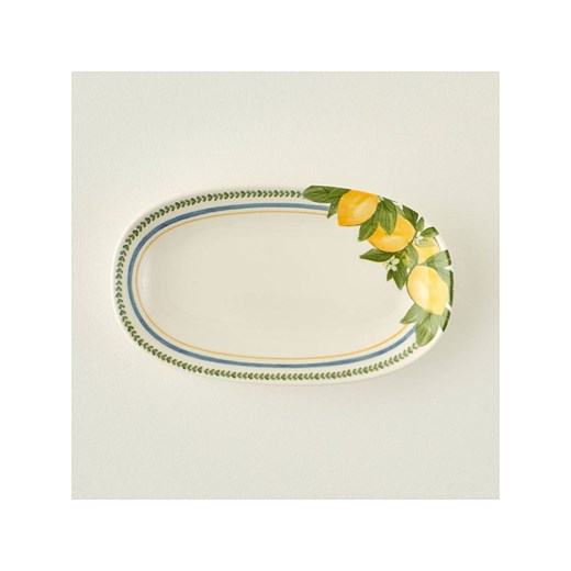 BELLA MAISON Półmisek &quot;Lemoncello&quot; w kolorze biało-żółto-zielonym ze sklepu Limango Polska w kategorii Misy i tace dekoracyjne - zdjęcie 187701033