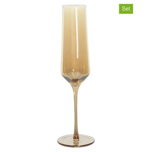 Tognana Kieliszki (2 szt.) &quot;Iride&quot; w kolorze beżowym m do szampana - 230 ml ze sklepu Limango Polska w kategorii Naczynia - zdjęcie 187701051