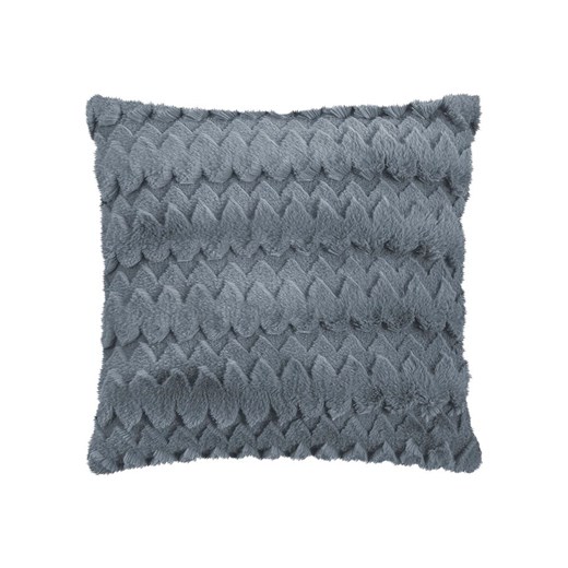 Magma Heimtex Poszewka &quot;Plush&quot; w kolorze szarym na poduszkę - 45 x 45 cm ze sklepu Limango Polska w kategorii Poduszki dekoracyjne - zdjęcie 187701303