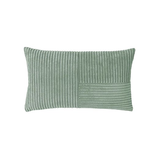 Magma Heimtex Poszewka &quot;Shara&quot; w kolorze zielonym na poduszkę - 30 x 50 cm ze sklepu Limango Polska w kategorii Poduszki dekoracyjne - zdjęcie 187701351