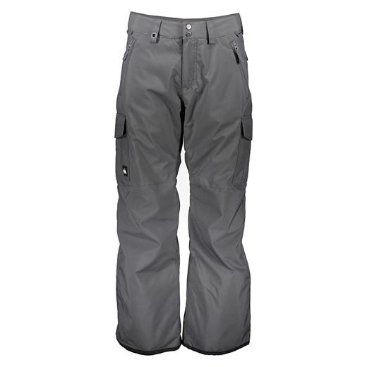 Quicksilver Spodnie narciarskie &quot;Porter&quot; w kolorze szarym ze sklepu Limango Polska w kategorii Spodnie męskie - zdjęcie 187701600