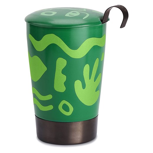 Eigenart Kubek &quot;Teaeve - Opera&quot; w kolorze zielonym do herbaty - 350 ml ze sklepu Limango Polska w kategorii Dzbanki i zaparzacze - zdjęcie 187701681