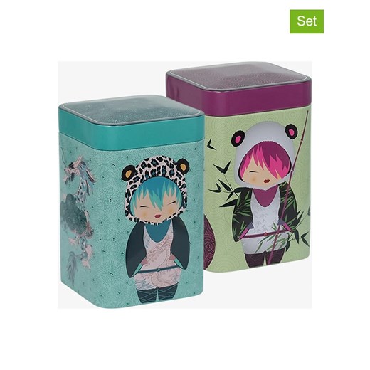 Eigenart Puszki (2 szt.) &quot;Little Animals&quot; ze wzorem na herbatę - 200 g ze sklepu Limango Polska w kategorii Dzbanki i zaparzacze - zdjęcie 187701704