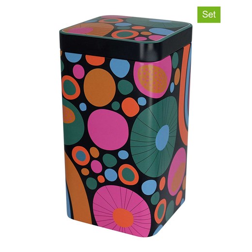 Eigenart Puszki (2 szt.) &quot;Cheerful&quot; ze wzorem na herbatę - 500 g ze sklepu Limango Polska w kategorii Dzbanki i zaparzacze - zdjęcie 187701710