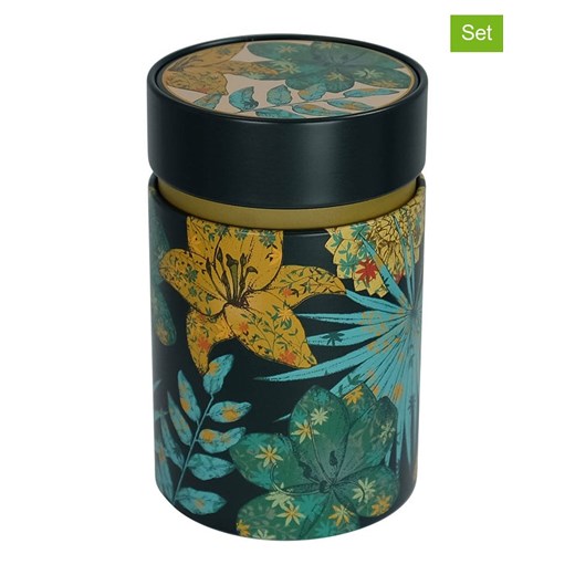 Eigenart Puszki (2 szt.) &quot;Rustik Flower&quot; ze wzorem na herbatę - 150 g ze sklepu Limango Polska w kategorii Dzbanki i zaparzacze - zdjęcie 187701712