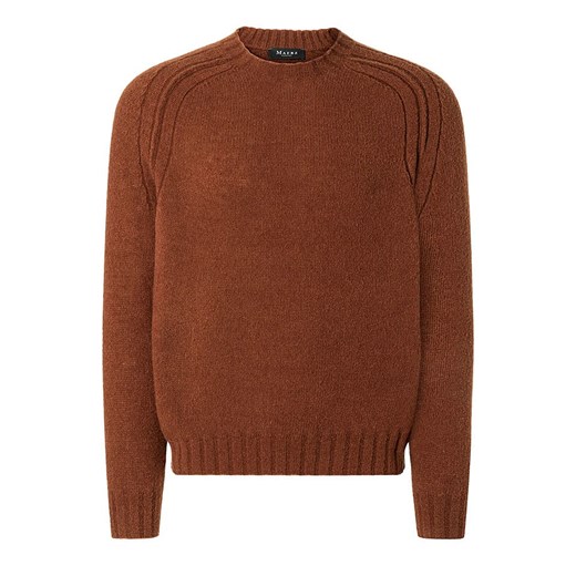 Maerz Muenchen Sweter w kolorze jasnobrązowym ze sklepu Limango Polska w kategorii Swetry męskie - zdjęcie 187701813