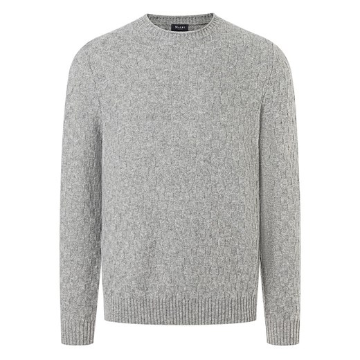 Maerz Muenchen Wełniany sweter w kolorze szarym ze sklepu Limango Polska w kategorii Swetry męskie - zdjęcie 187701842