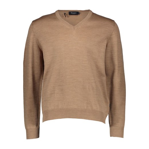 Maerz Muenchen Wełniany sweter w kolorze karmelowym ze sklepu Limango Polska w kategorii Swetry męskie - zdjęcie 187701860