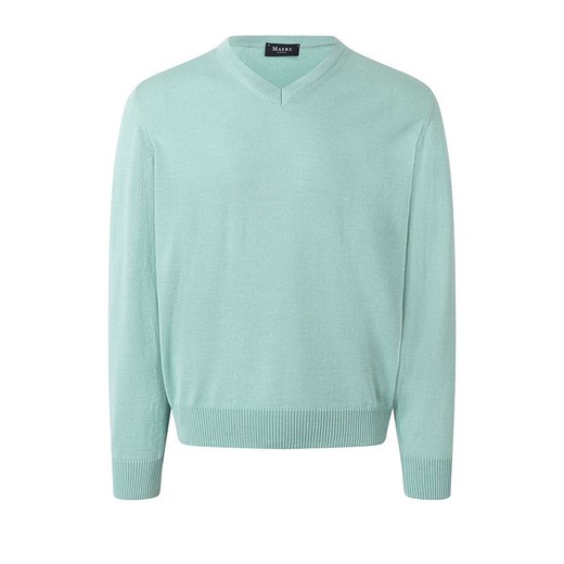 Maerz Muenchen Wełniany sweter w kolorze błękitnym ze sklepu Limango Polska w kategorii Swetry męskie - zdjęcie 187701862