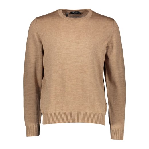 Maerz Muenchen Wełniany sweter w kolorze jasnobrązowym ze sklepu Limango Polska w kategorii Swetry męskie - zdjęcie 187701870