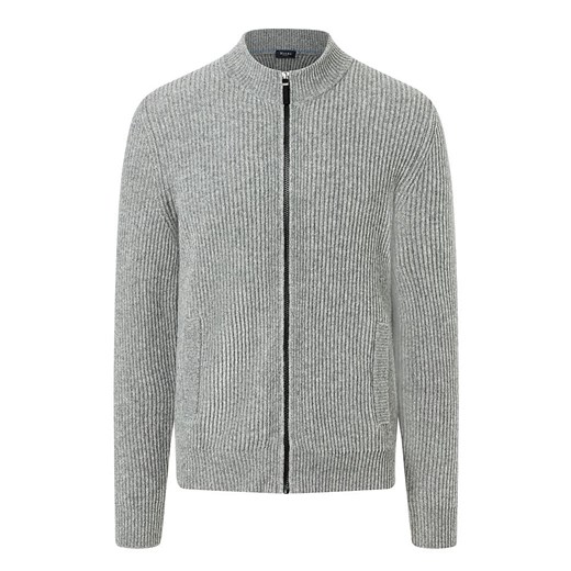 Maerz Muenchen Wełniany kardigan w kolorze jasnoszarym ze sklepu Limango Polska w kategorii Swetry męskie - zdjęcie 187701901