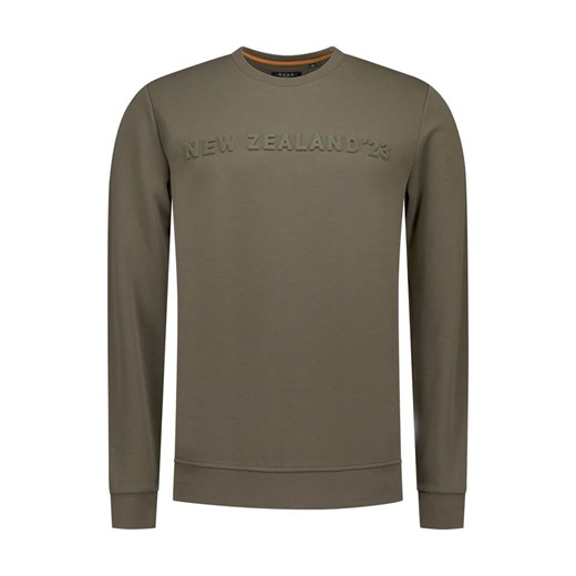 NEW ZEALAND AUCKLAND Bluza w kolorze khaki ze sklepu Limango Polska w kategorii Bluzy męskie - zdjęcie 187701964