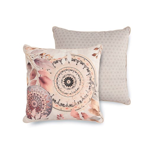 Hip Poduszka &quot;Afina&quot; w kolorze jasnoróżowo-jasnoszarym ze sklepu Limango Polska w kategorii Poduszki dekoracyjne - zdjęcie 187702284