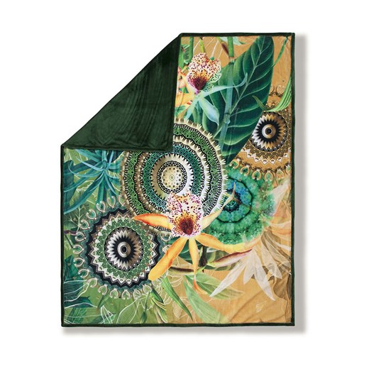 Hip Pled &quot;Yissa&quot; w kolorze zielonym ze wzorem ze sklepu Limango Polska w kategorii Tekstylia - zdjęcie 187702313